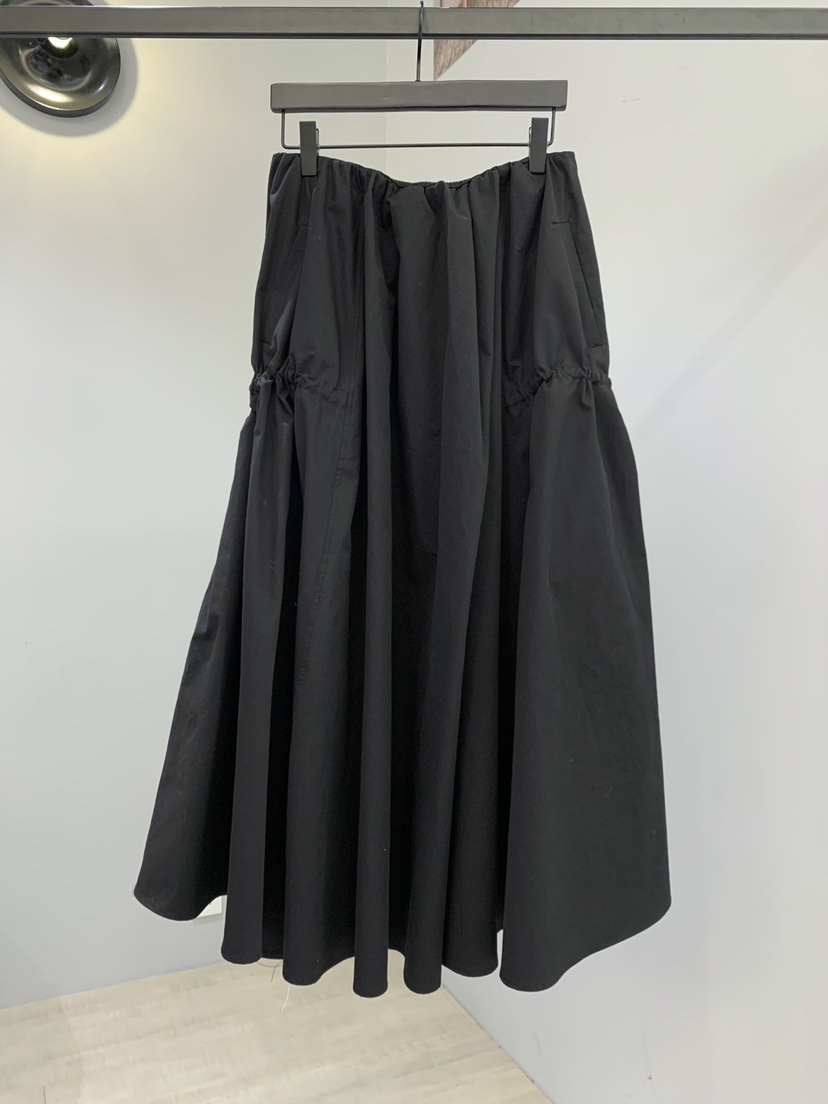 SOFTNESS韓國直郵實拍女士新款熱賣時尚職業長裙喇叭棉質Softness/Cosmic長裙圖色2