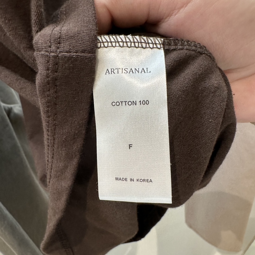 ARTISANAL韓國東大門直郵女裝新品熱賣推薦26春夏人氣T恤ARTISANALT恤