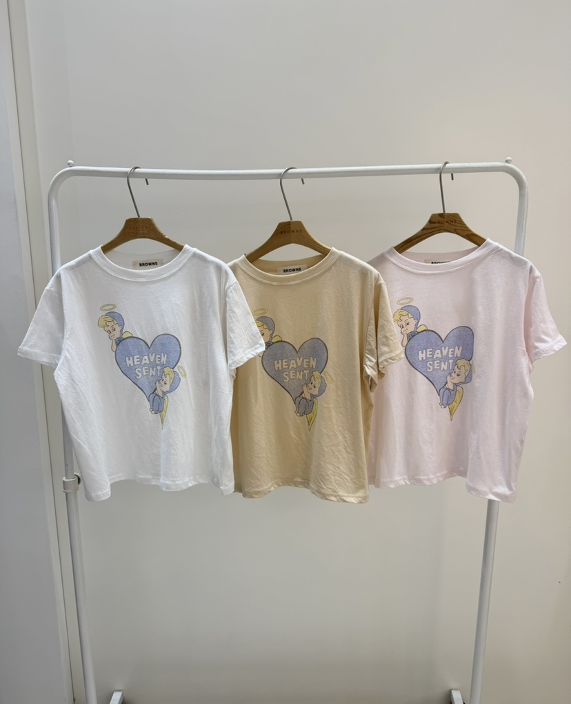 BROWNS-P韓國代購女士新品職業時尚推薦休閑26春夏熱賣T恤BROWNS-PT恤