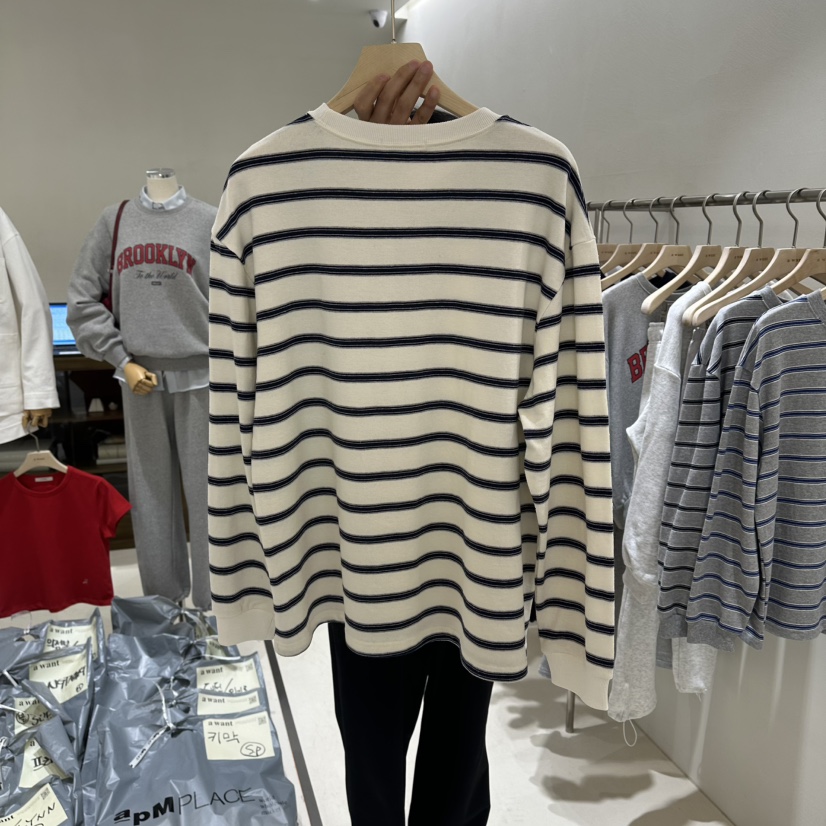 A WANT韓國代購女裝新款熱賣職業休閑26春夏人氣時尚衛衣A WANT衛衣