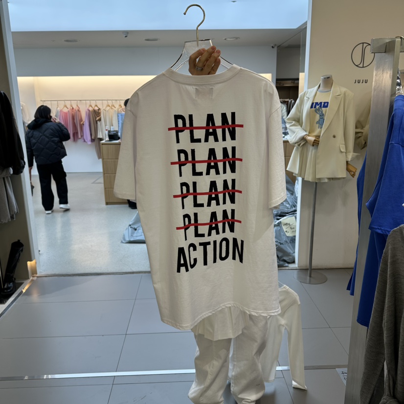 AMOUR韓國直郵實拍女裝新款推薦休閑職業26春夏時尚熱賣T恤AMOURT恤