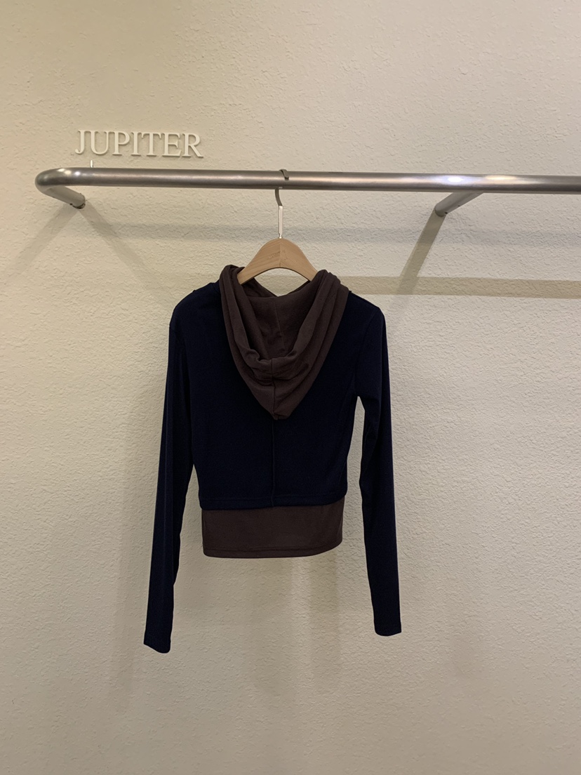 JUPITER韓國直郵實拍女裝新款人氣熱賣休閑長袖T恤假兩件JUPITER長袖T恤