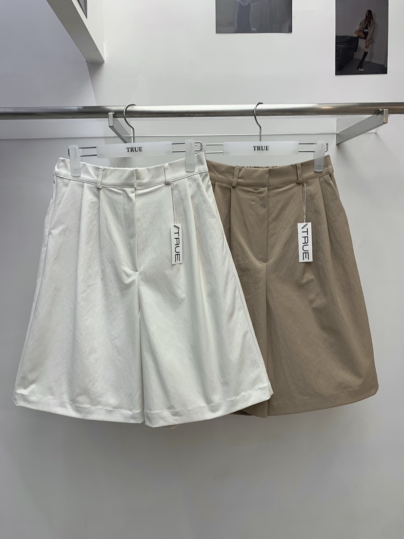 TRUE韓國直郵女裝新品推薦26春夏休閑職業時尚人氣熱賣短褲TRUE短褲