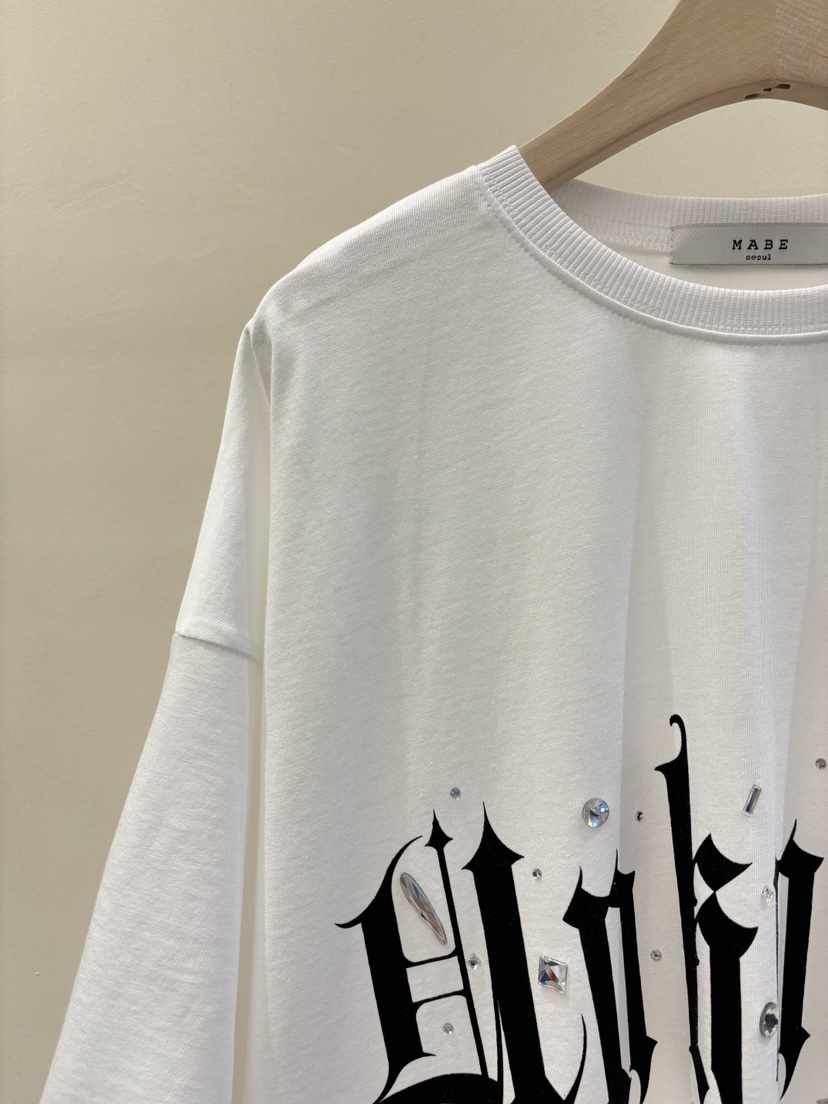 MABE韓國東大門代購女裝新款26春夏休閑時尚職業人氣推薦T恤MABET恤