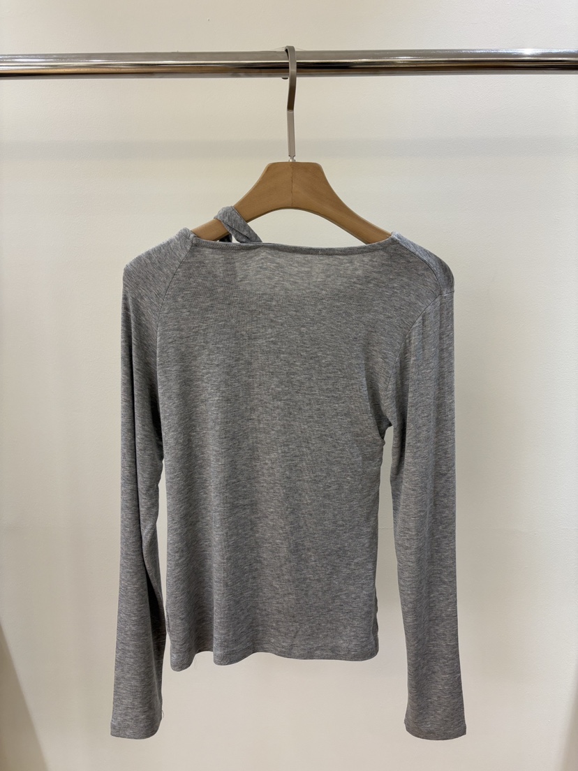 MUSHROOM-A韓國東大門直郵女士新品26春夏長袖T恤假兩件MUSHROOM長袖T恤