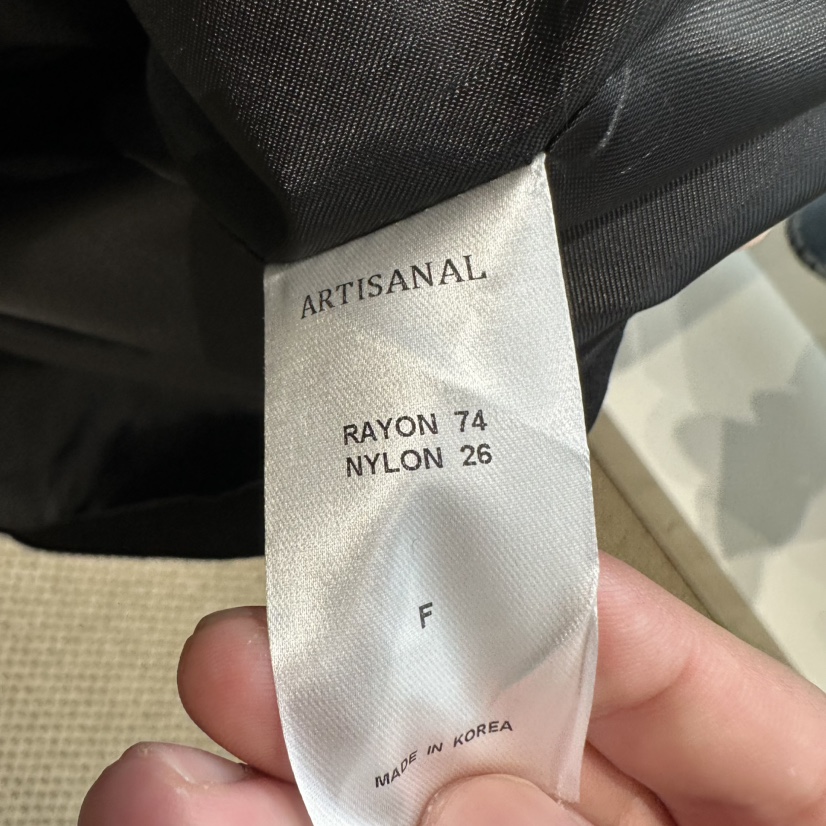 ARTISANAL韓國代購女裝新品休閑熱賣26春夏推薦夾克不含絲巾ARTISANAL夾克