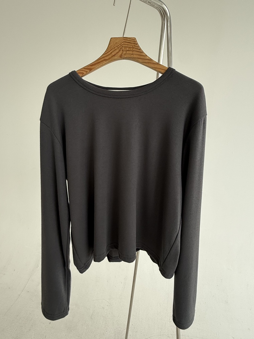 BROWNS-P韓國東大門代購女裝新品26春夏休閑人氣長袖T恤BROWNS-P長袖T恤圖色4