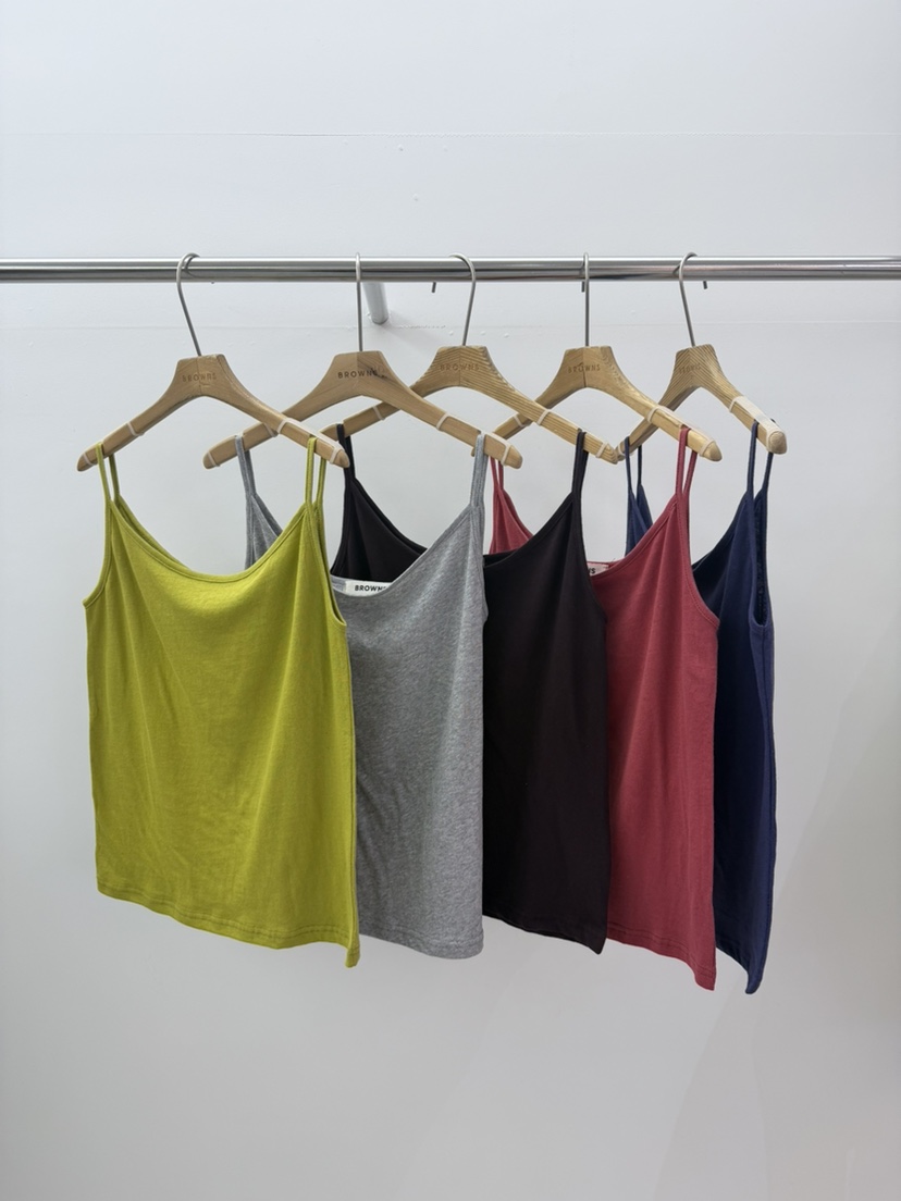 BROWNS-P韓國東大門直郵女裝新款休閑人氣推薦時尚吊帶背心BROWNS-P吊帶/背心