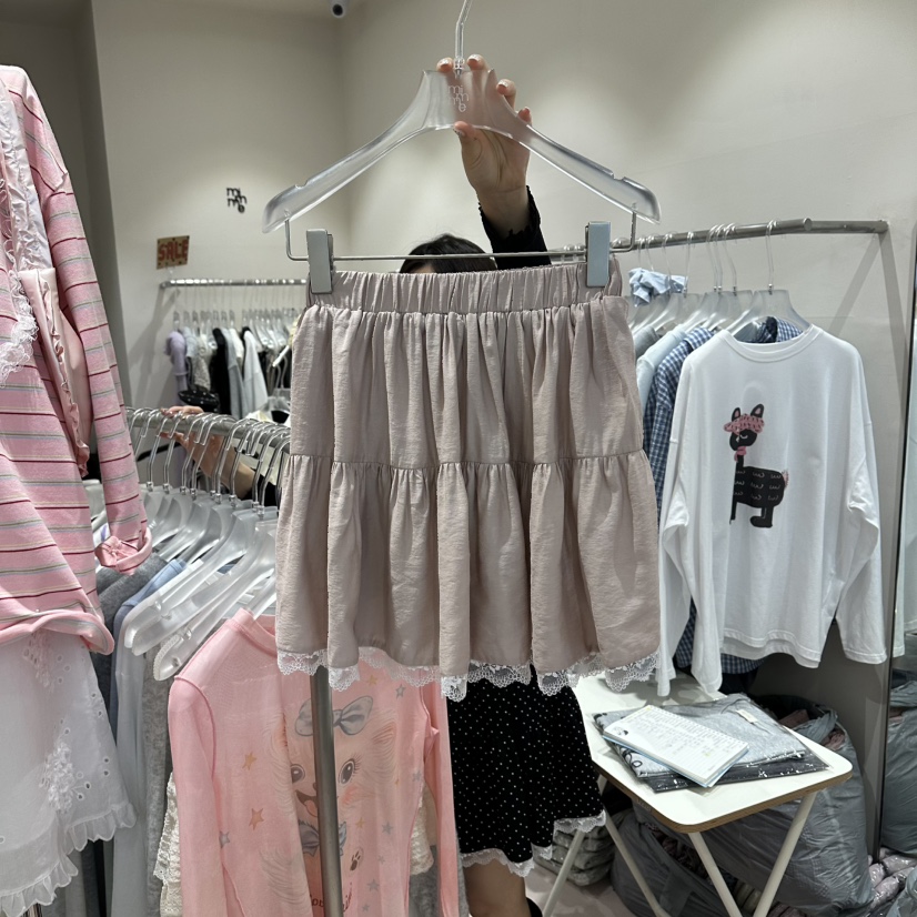 MIMME/LOOKK韓國代購女裝新品熱賣人氣26春夏推薦裙褲絲質MIMME/LOOKK裙褲圖色2