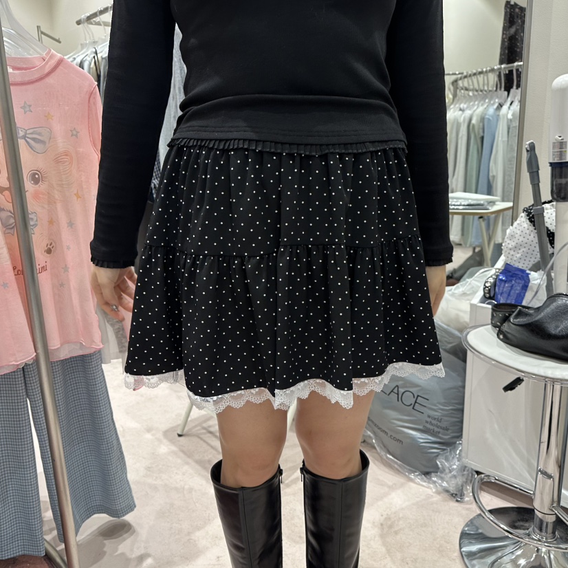 MIMME/LOOKK韓國代購女裝新品熱賣人氣26春夏推薦裙褲絲質MIMME/LOOKK裙褲圖色3