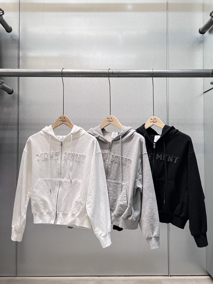 GVR COMPANY/RAWOO韓國東大門直郵女裝新品職業夾克連帽拉鏈衫GVR COMPANY/RAWOO夾克