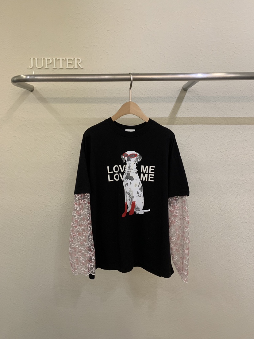 JUPITER韓國東大門直郵女士新品時尚熱賣26春夏長袖T恤假兩件JUPITER長袖T恤圖色3