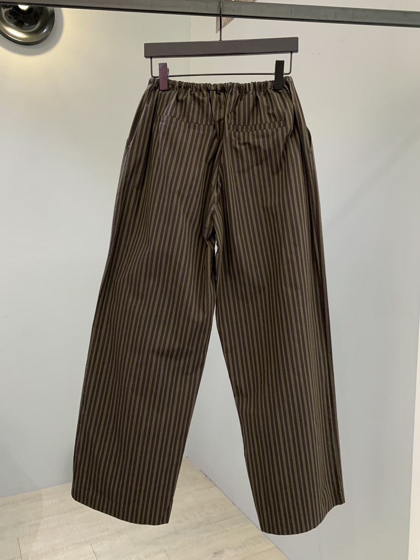 SOFTNESS韓國東大門代購女裝新款人氣職業熱賣休閑褲條紋Softness/Cosmic休閑褲