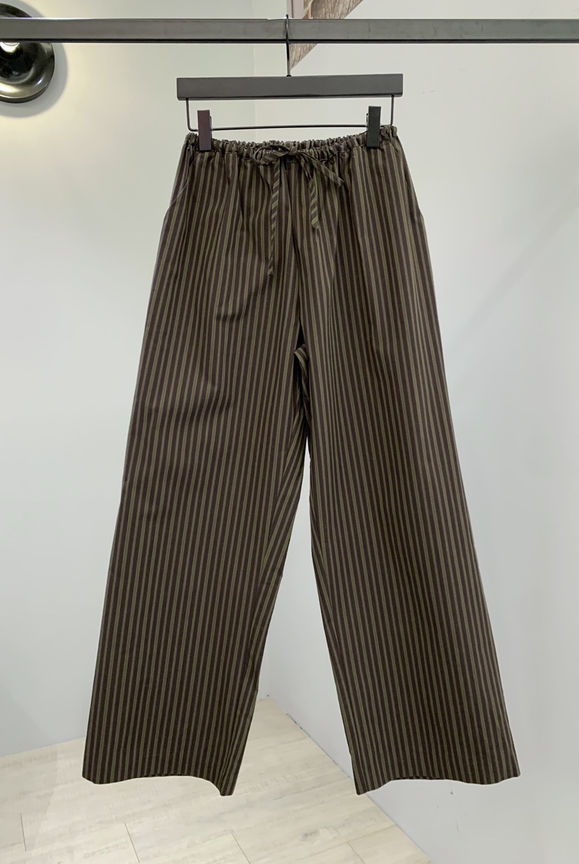 SOFTNESS韓國東大門代購女裝新款人氣職業熱賣休閑褲條紋Softness/Cosmic休閑褲圖色1