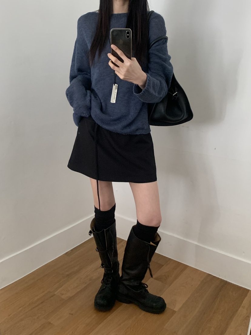 TRUE韓國東大門直郵女士新款熱賣人氣職業推薦休閑針織衫TRUE針織衫