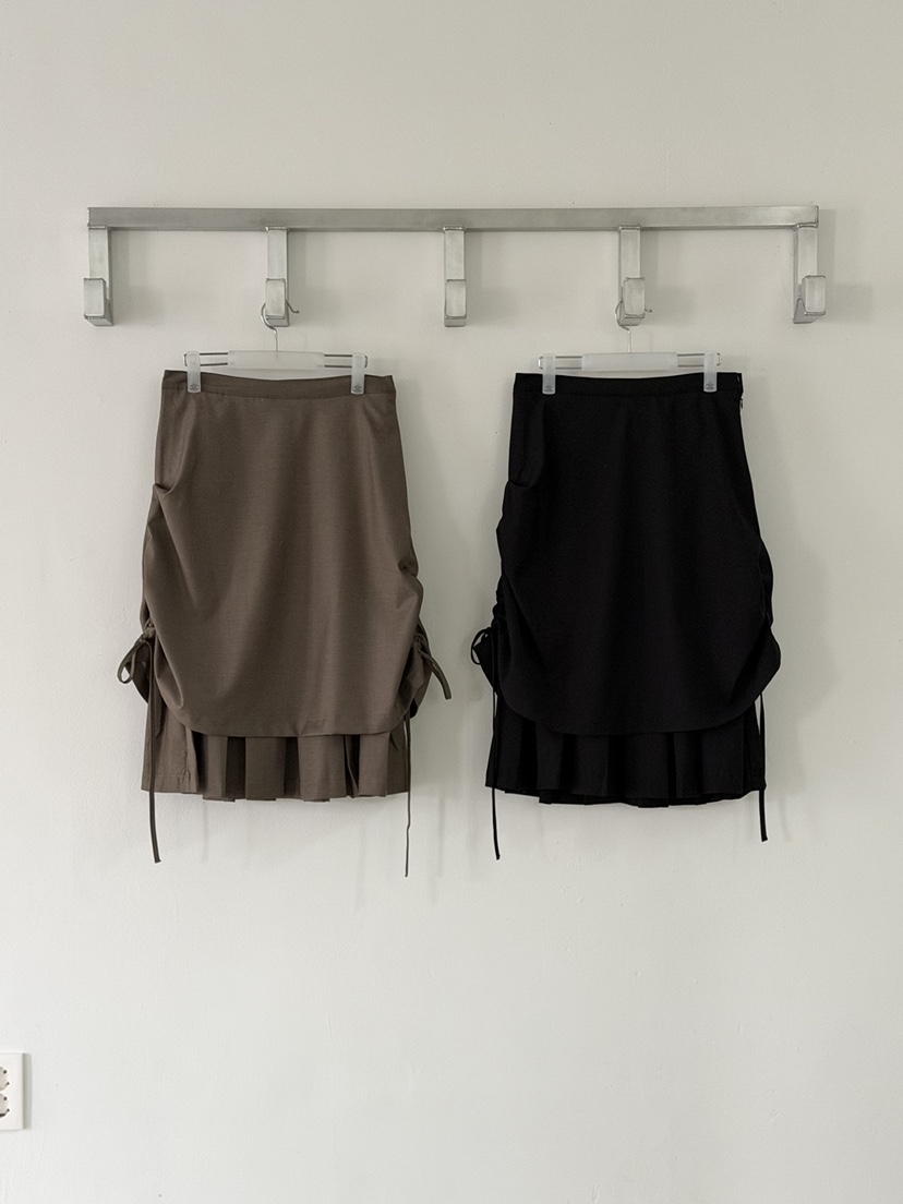 RIVER RAIN韓國東大門直郵女裝新品26春夏職業半身裙中短裙RIVER RAIN半身裙/中短裙