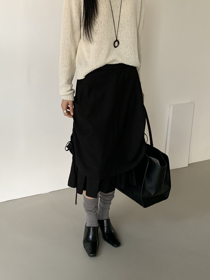 RIVER RAIN韓國東大門直郵女裝新品26春夏職業半身裙中短裙RIVER RAIN半身裙/中短裙