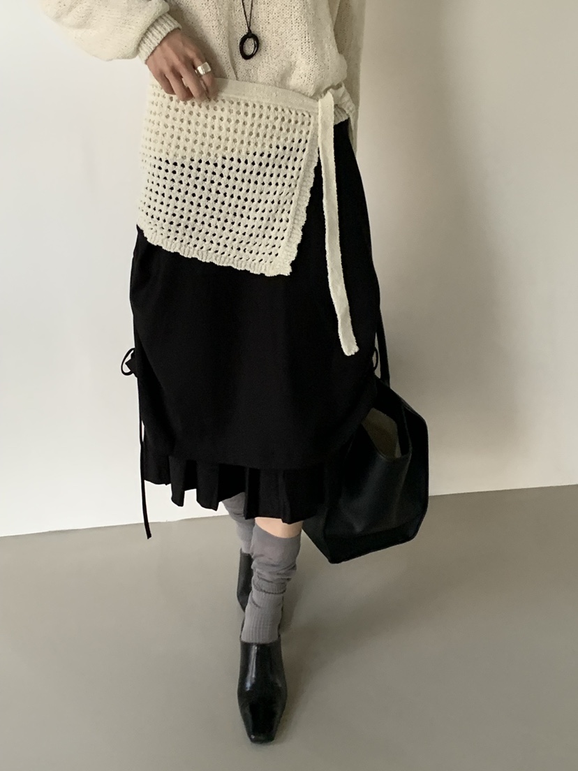 RIVER RAIN韓國東大門直郵女裝新品26春夏職業半身裙中短裙RIVER RAIN半身裙/中短裙