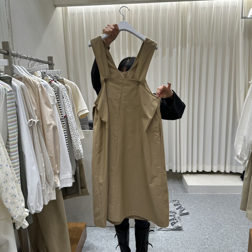 AFTERNOON韓國代購女裝新品熱賣26春夏人氣連衣裙不含內搭AFTERNOON連衣裙