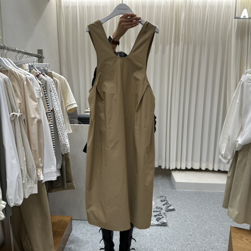 AFTERNOON韓國代購女裝新品熱賣26春夏人氣連衣裙不含內搭AFTERNOON連衣裙圖色1