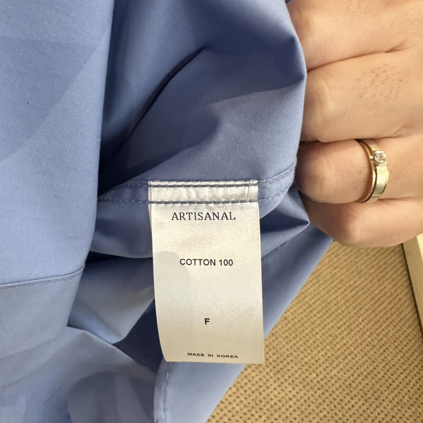 ARTISANAL韓國直郵實拍女士新品人氣熱賣推薦襯衫蕾絲衫高領ARTISANAL襯衫/蕾絲衫