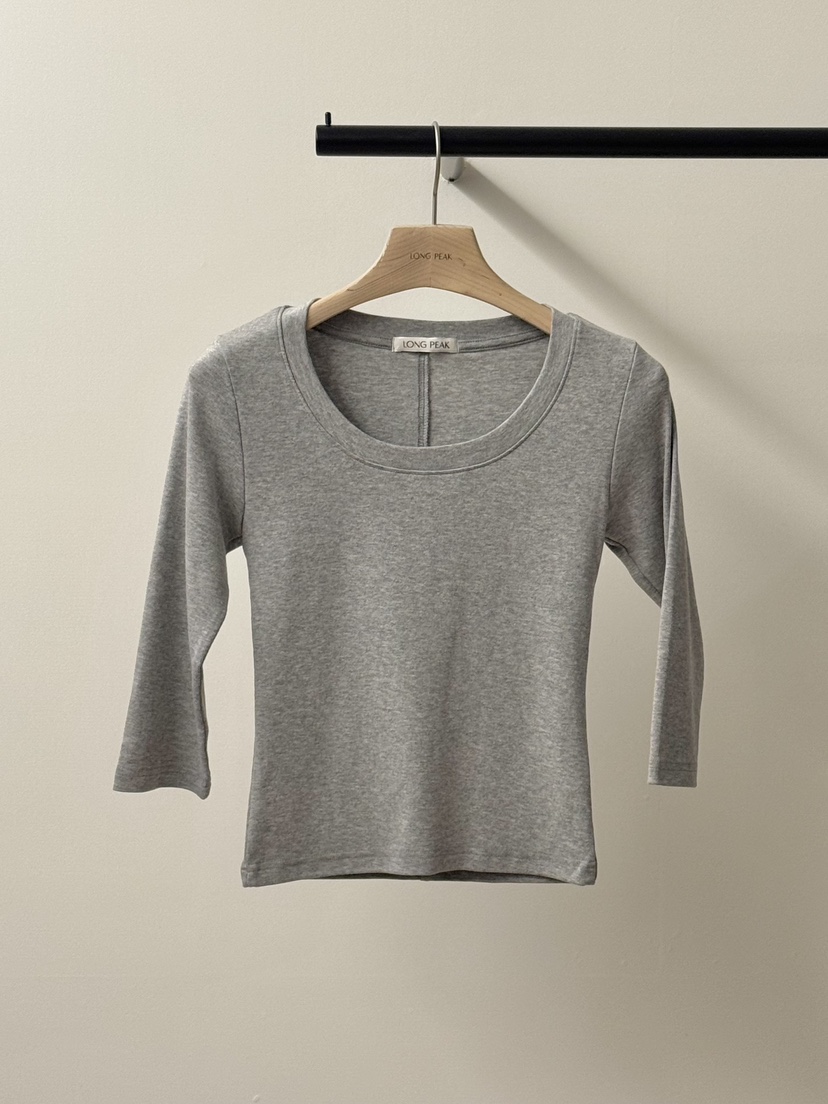 LONG PEAK韓國代購女士新品休閑26春夏人氣職業時尚熱賣T恤LONG PEAKT恤圖色4