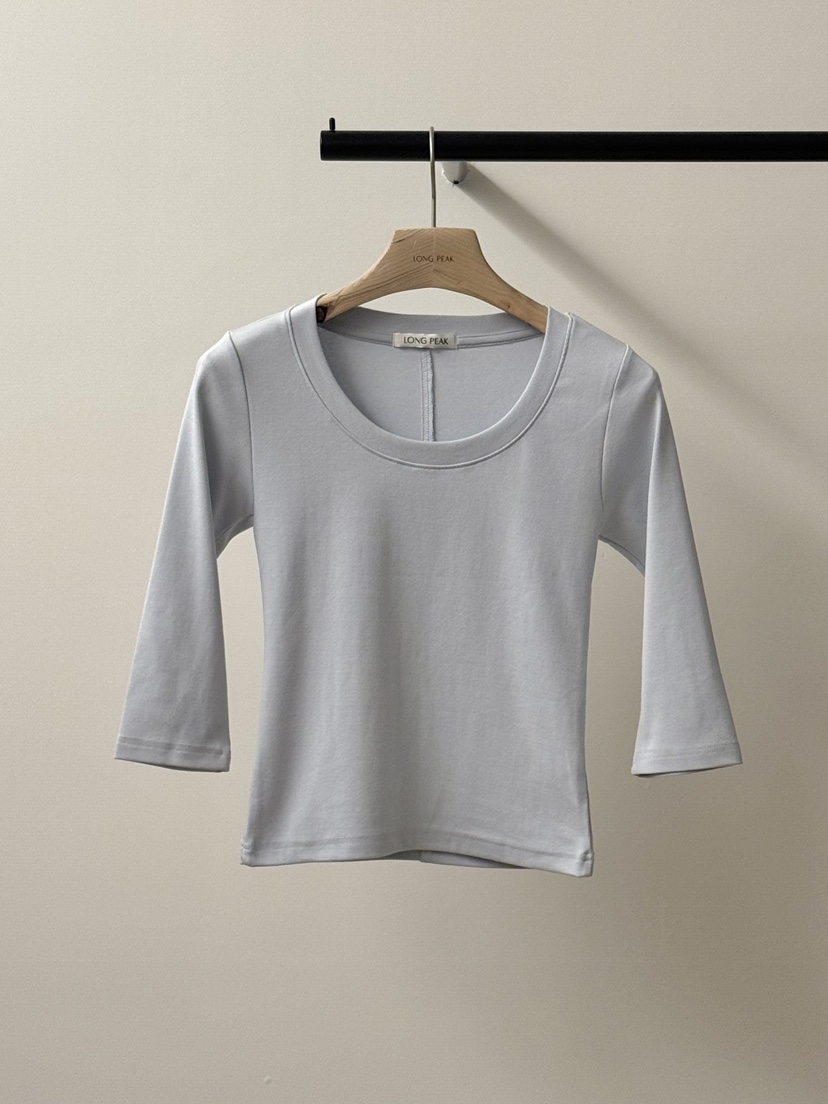 LONG PEAK韓國代購女士新品休閑26春夏人氣職業時尚熱賣T恤LONG PEAKT恤圖色5