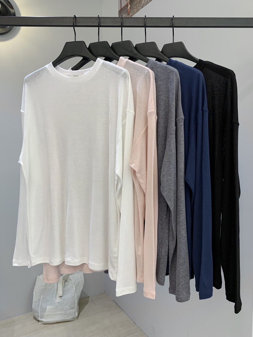 SOFTNESS韓國直郵女裝新款休閑職業熱賣26春夏人氣長袖T恤Softness/Cosmic長袖T恤