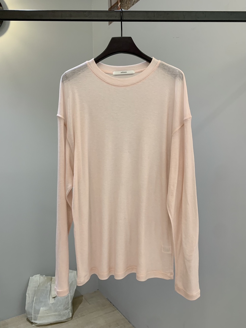 SOFTNESS韓國直郵女裝新款休閑職業熱賣26春夏人氣長袖T恤Softness/Cosmic長袖T恤圖色2