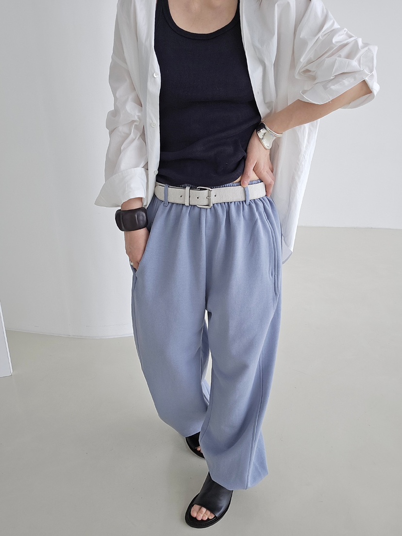 J SHOP韓國東大門直郵女裝新品熱賣人氣推薦職業休閑褲系帶J_SHOP休閑褲