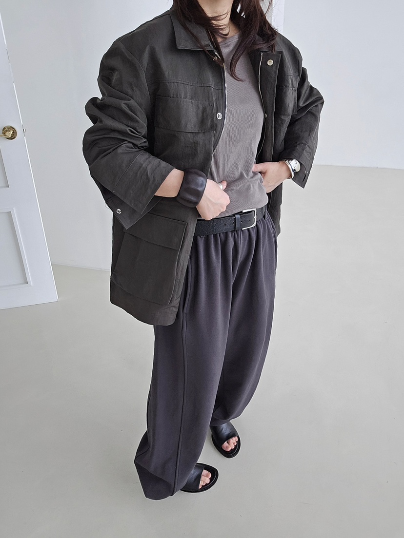 J SHOP韓國東大門直郵女裝新品熱賣人氣推薦職業休閑褲系帶J_SHOP休閑褲