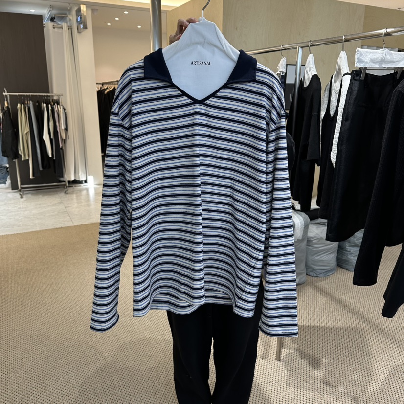 ARTISANAL韓國代購女士新款職業人氣熱賣休閑時尚長袖T恤ARTISANAL長袖T恤圖色1