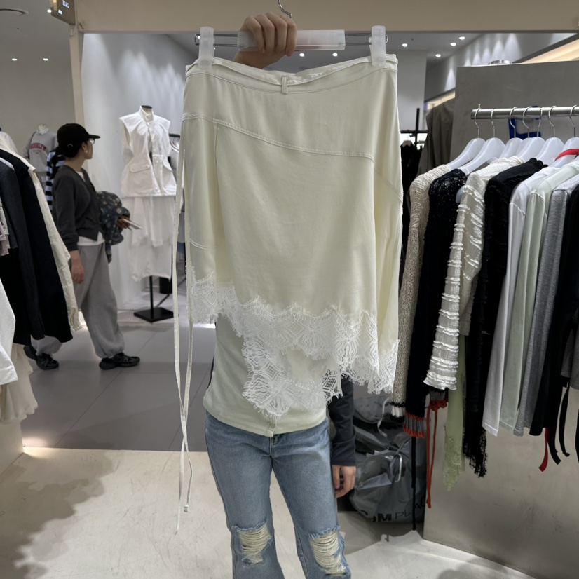 BENE韓國直郵女士新款職業推薦時尚休閑26春夏半身裙中短裙BENE半身裙/中短裙