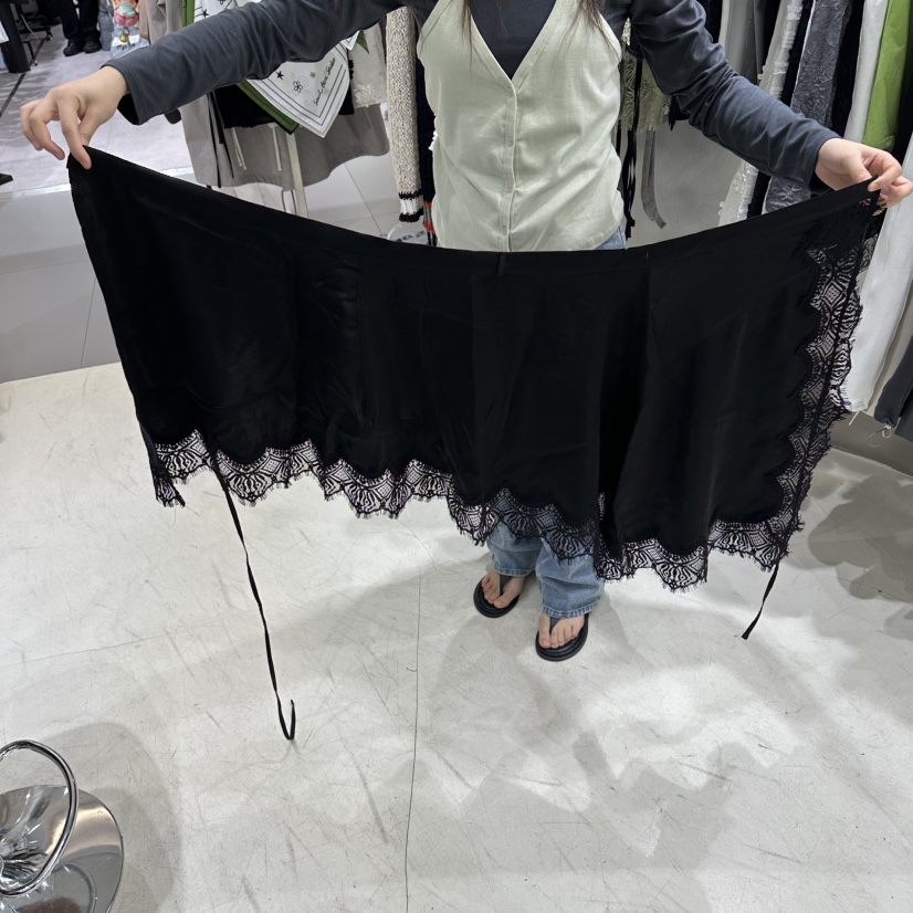 BENE韓國直郵女士新款職業推薦時尚休閑26春夏半身裙中短裙BENE半身裙/中短裙