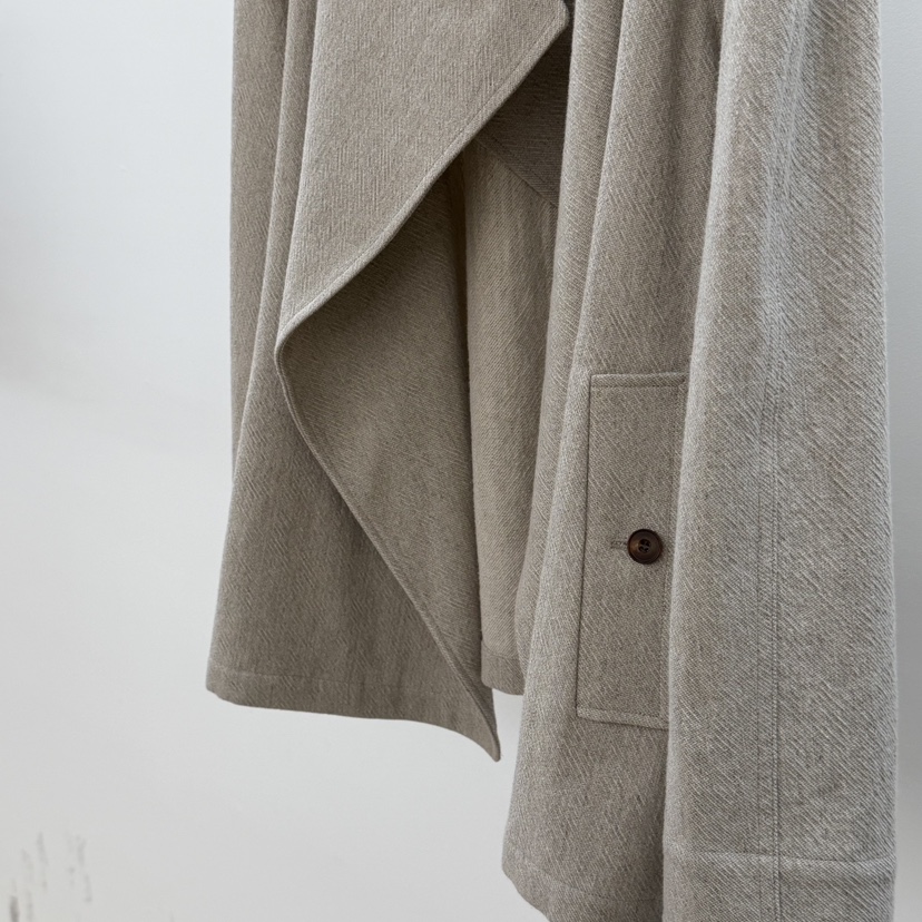 ID韓國東大門直郵女裝新款時尚熱賣26春夏職業夾克披肩棉ID夾克