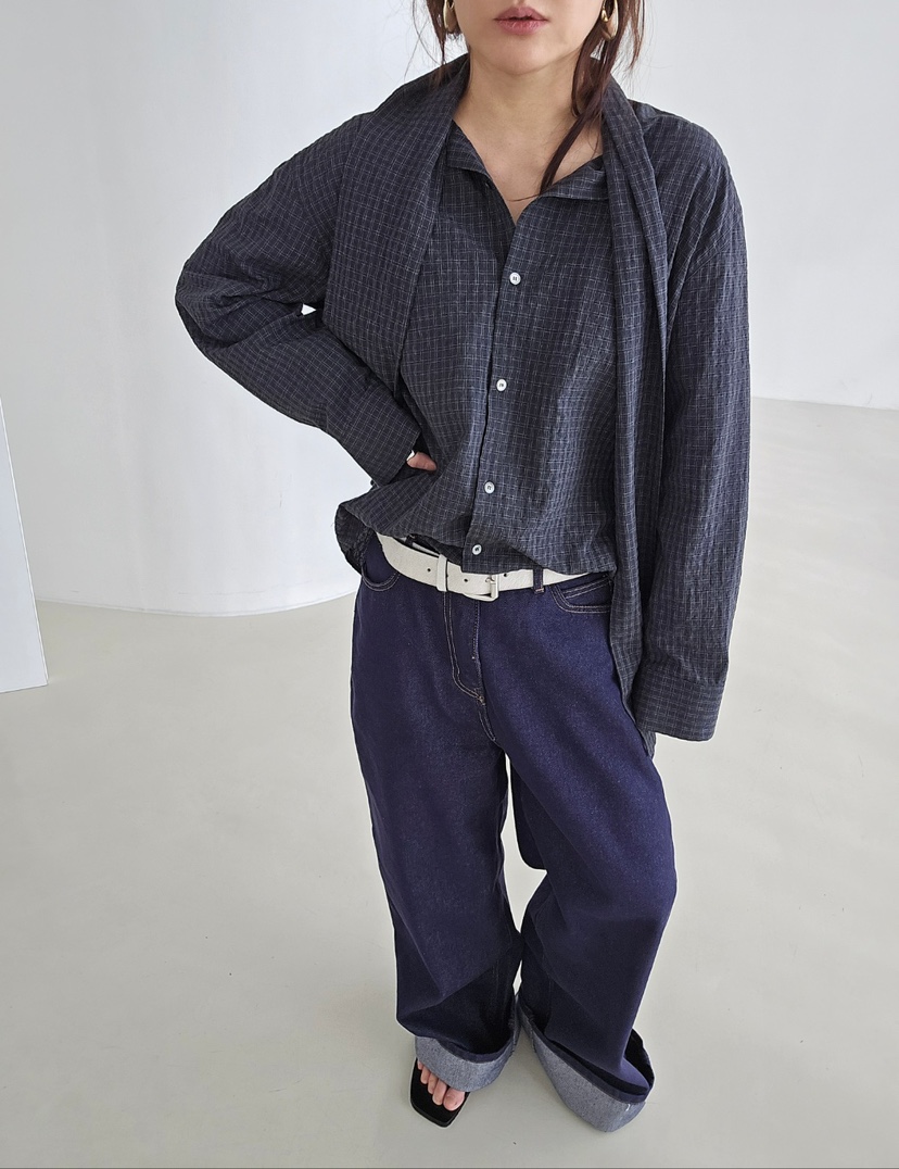 J SHOP韓國直郵實拍女士新款26春夏休閑時尚人氣襯衫蕾絲衫J_SHOP襯衫/蕾絲衫