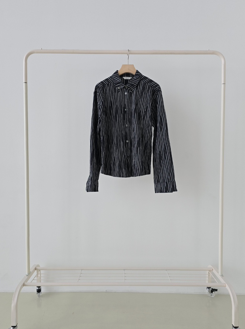 J SHOP韓國東大門代購女裝新款時尚人氣26春夏襯衫蕾絲衫格紋J_SHOP襯衫/蕾絲衫圖色2