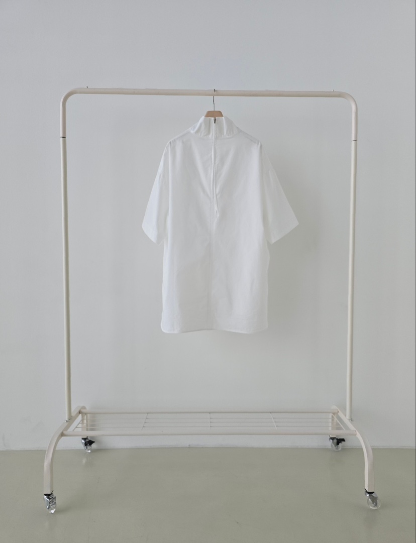 J SHOP韓國直郵女裝新品熱賣時尚休閑26春夏襯衫蕾絲衫高領J_SHOP襯衫/蕾絲衫圖色1