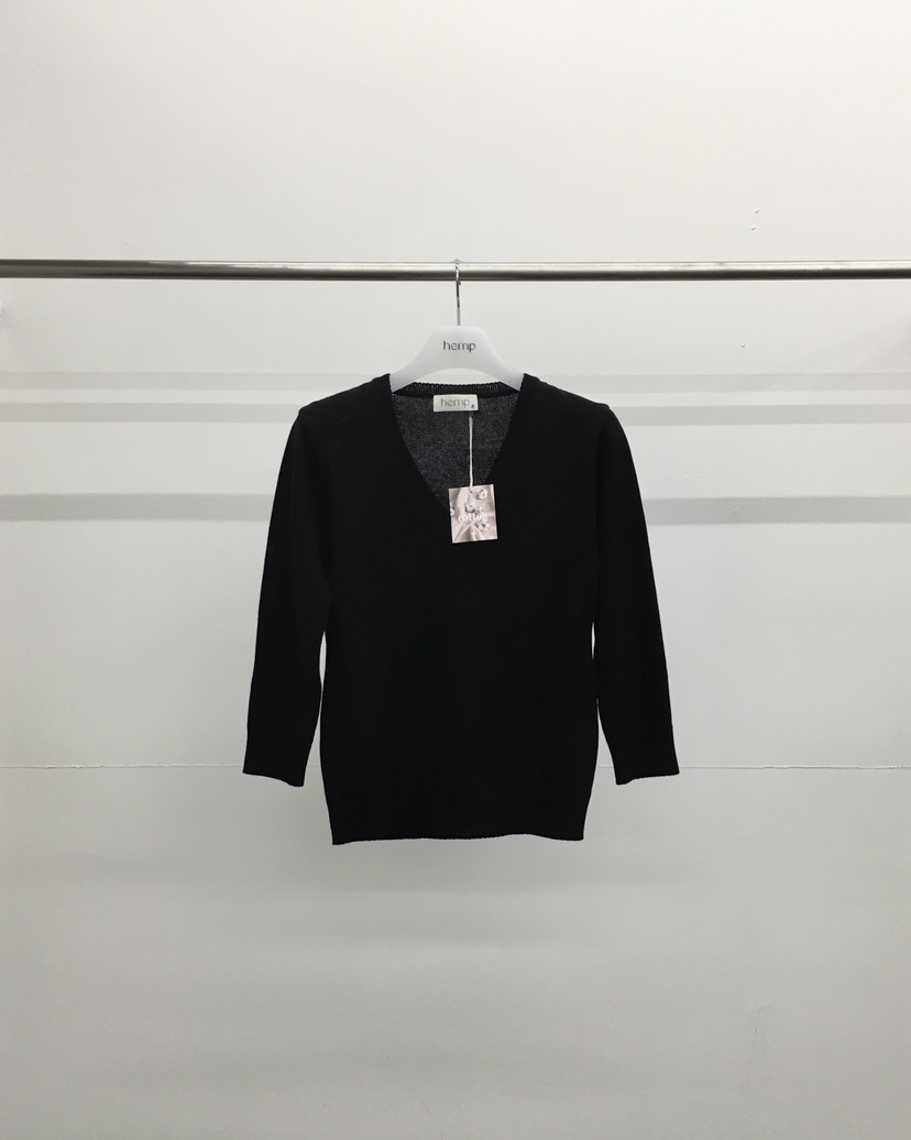 HEMP-P韓國直郵實拍女士新品人氣休閑熱賣時尚職業針織衫hemp針織衫圖色2