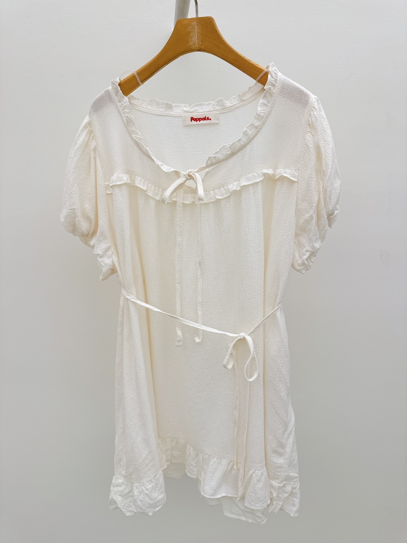 THORE韓國代購女士新款推薦職業26春夏熱賣時尚休閑連衣裙THORE連衣裙圖色1