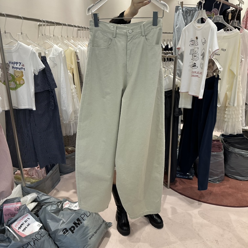 MIMME/LOOKK韓國直郵女士新品休閑推薦26春夏時尚休閑褲MIMME/LOOKK休閑褲圖色1