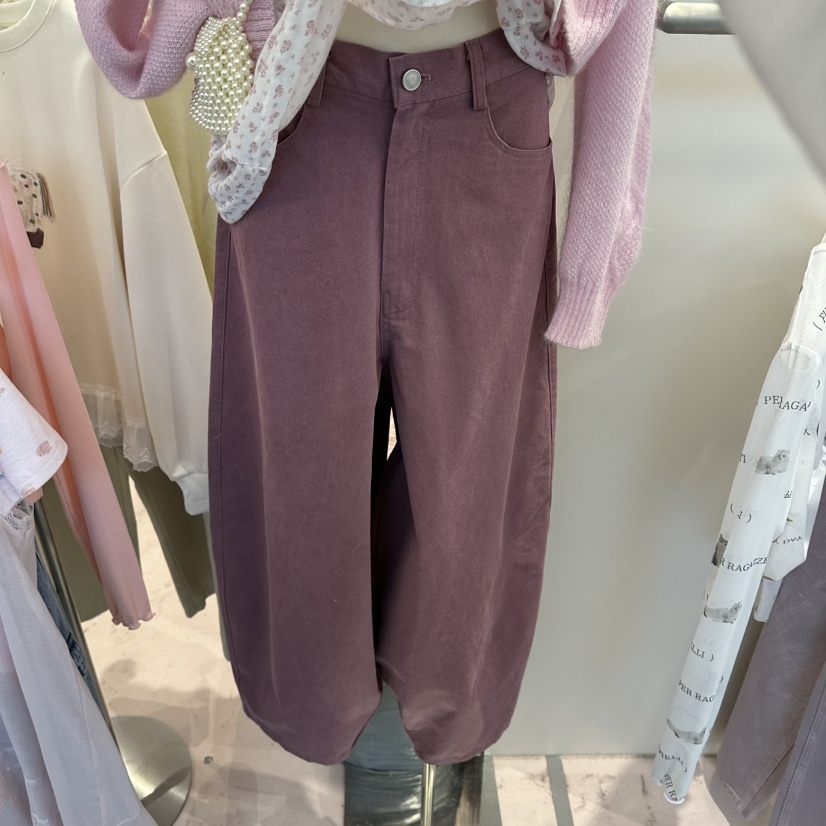 MIMME/LOOKK韓國直郵女士新品休閑推薦26春夏時尚休閑褲MIMME/LOOKK休閑褲圖色2