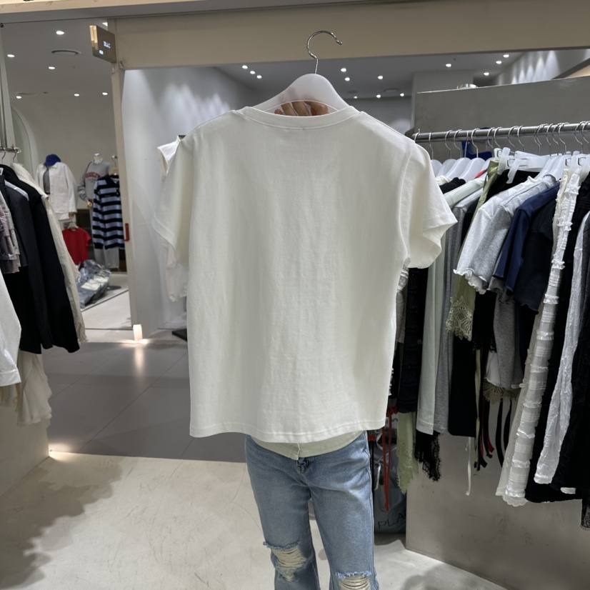 BENE韓國直郵女裝新款26春夏職業熱賣休閑人氣推薦時尚T恤BENET恤