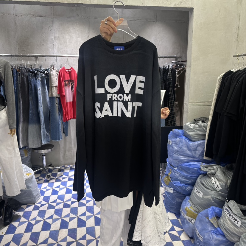 AMOUR韓國東大門直郵女裝新款熱賣人氣休閑時尚職業長袖T恤AMOUR長袖T恤圖色2