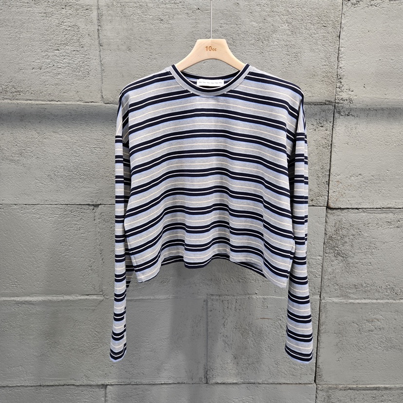 10CC韓國直郵女士新品休閑26春夏推薦人氣熱賣時尚長袖T恤10CC長袖T恤圖色1