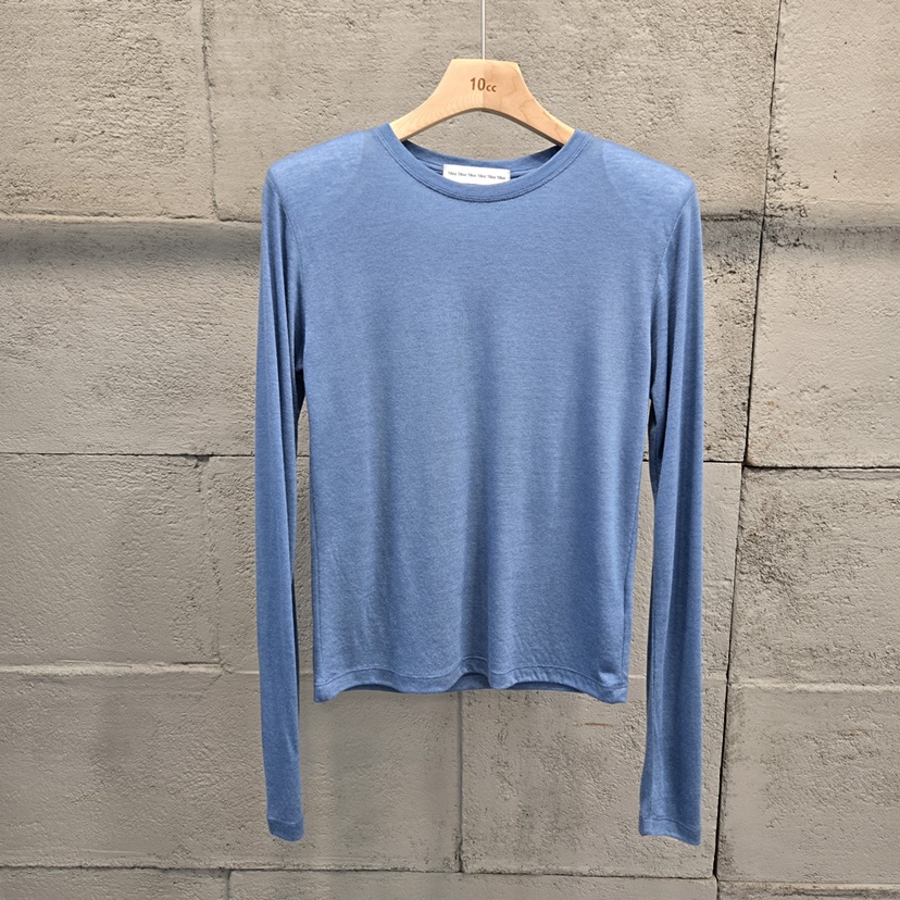 10CC韓國直郵實拍女士新款職業人氣推薦26春夏時尚長袖T恤10CC長袖T恤圖色2
