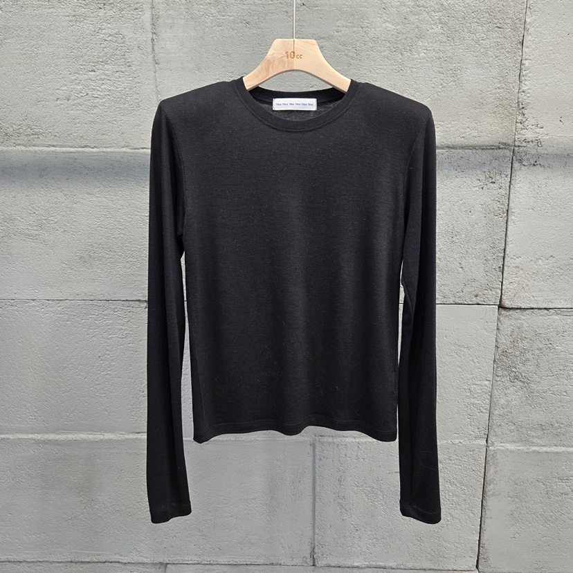 10CC韓國直郵實拍女士新款職業人氣推薦26春夏時尚長袖T恤10CC長袖T恤圖色3