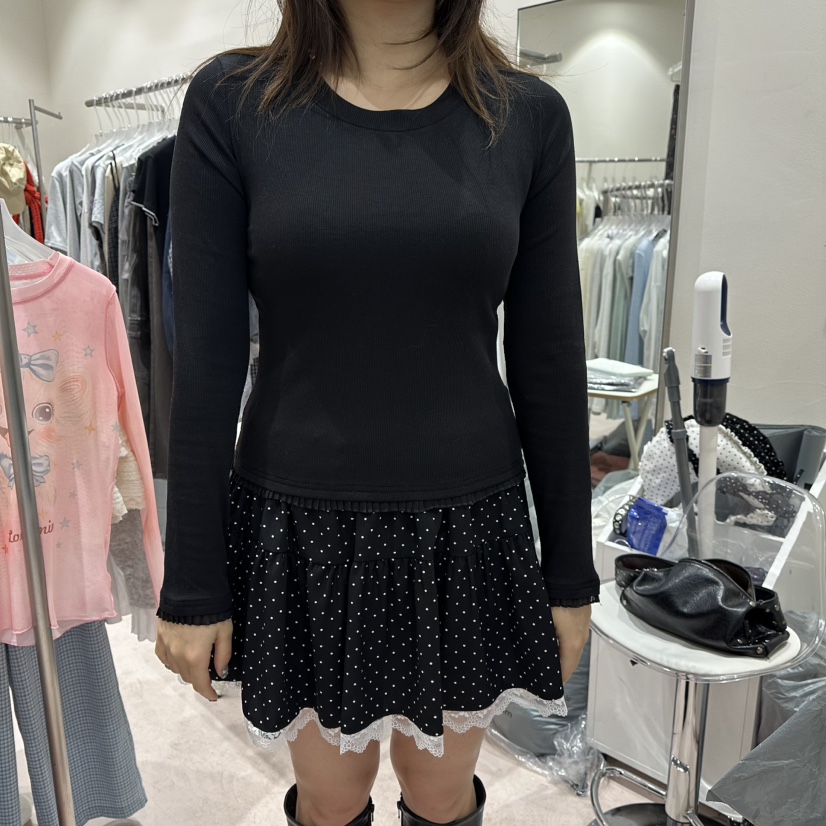 MIMME/LOOKK韓國東大門直郵女士新品人氣休閑熱賣長袖T恤MIMME/LOOKK長袖T恤圖色3