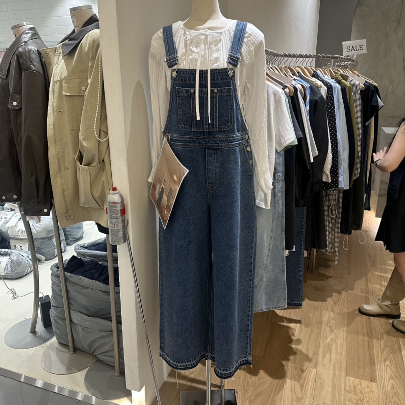 URBANE-P韓國代購女裝新品熱賣職業時尚推薦休閑人氣背帶褲URBANE-P背帶褲