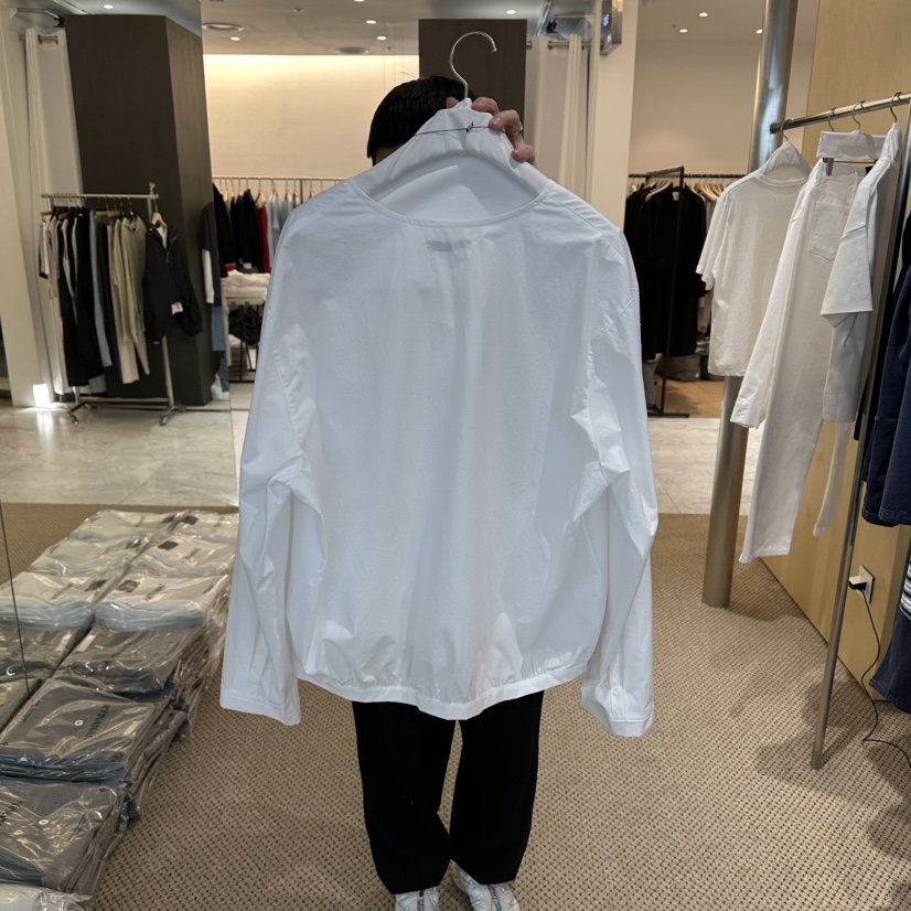 ARTISANAL韓國直郵實拍女士新品職業襯衫蕾絲衫不含配飾V領口袋ARTISANAL襯衫/蕾絲衫